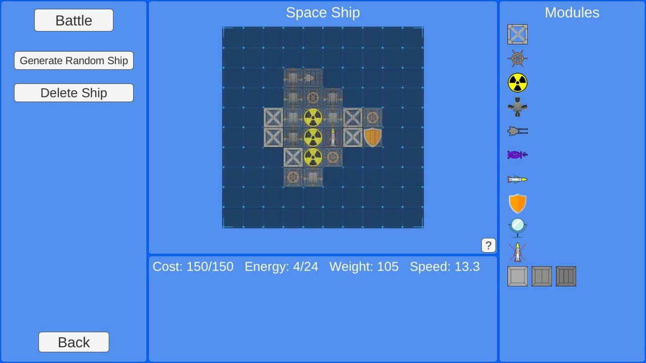 Space Battle (itch) (Chemist94) screenshot 3