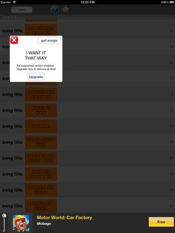 Cheat for Icon Pop Song - All Answers