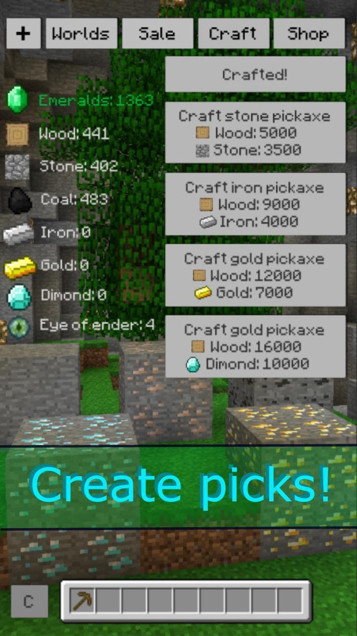 ClickCraft screenshot 4