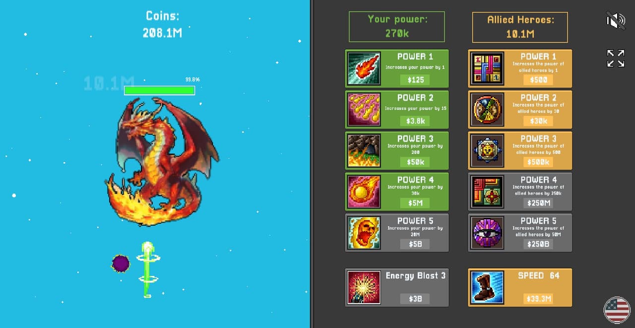 Idle Dragon Clicker screenshot 2