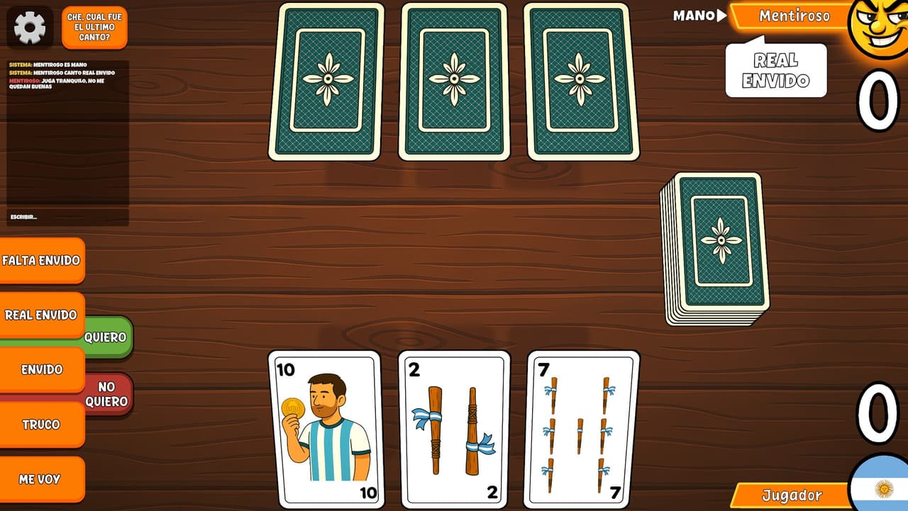 Truco Argentino screenshot 2