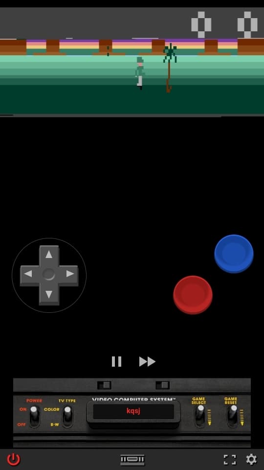 King Quest II Atari 2600 screenshot 2
