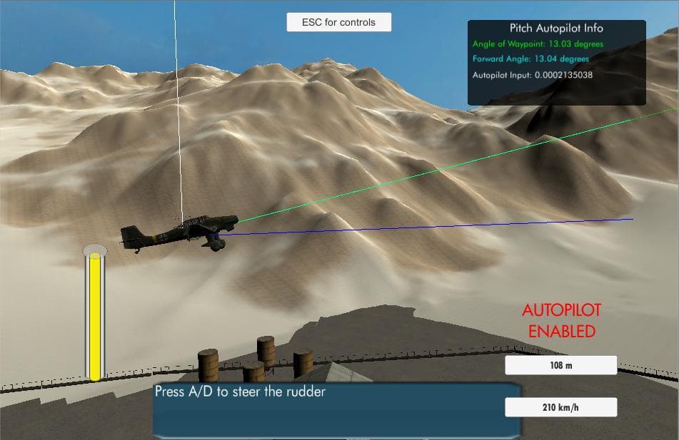 Flight Simulator (With Autopilot) screenshot 2