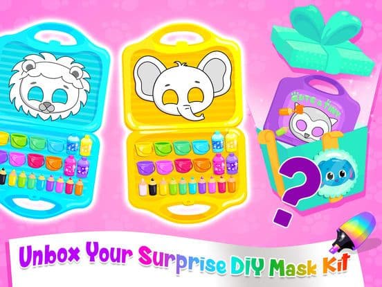 Cute & Tiny DIY Mask Party screenshot 6