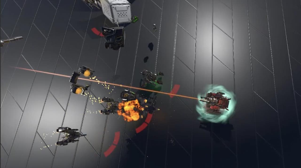TANK-E Falling Robotic Empires