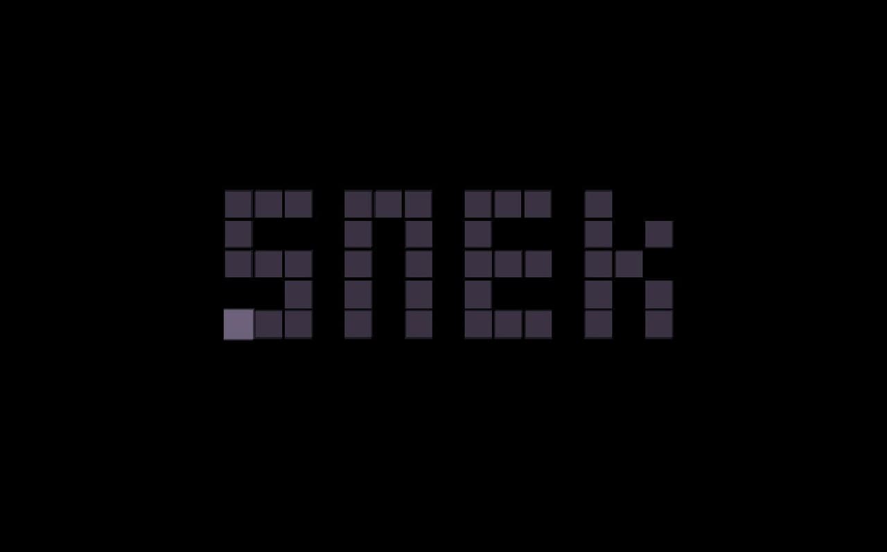 SNEK (Flat White Canvas)