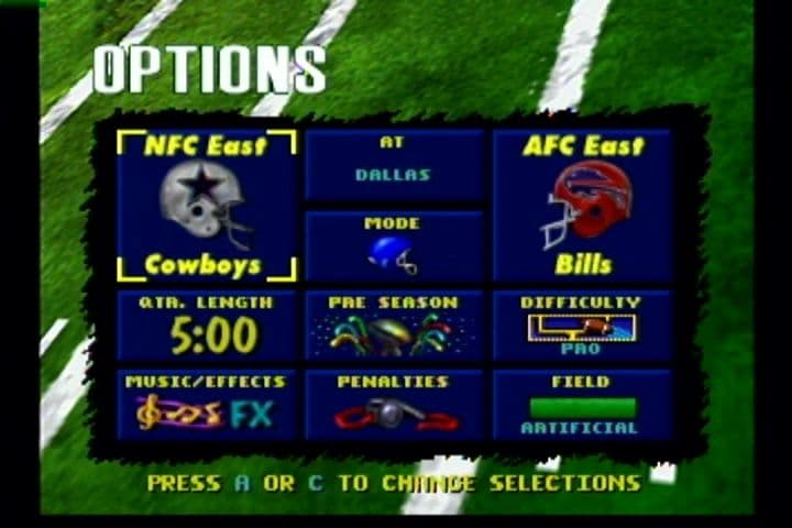 Troy Aikman NFL Football screenshot 5