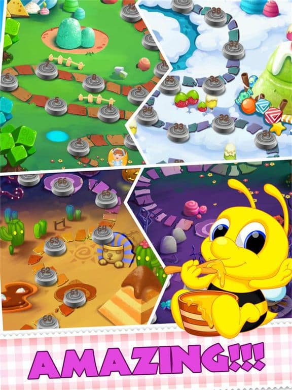 Sweet Yummy And Cookie Dessert Match 3 Puzzle screenshot 5