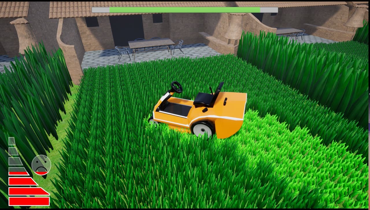 Relaxing Lawnmower Simulator screenshot 2