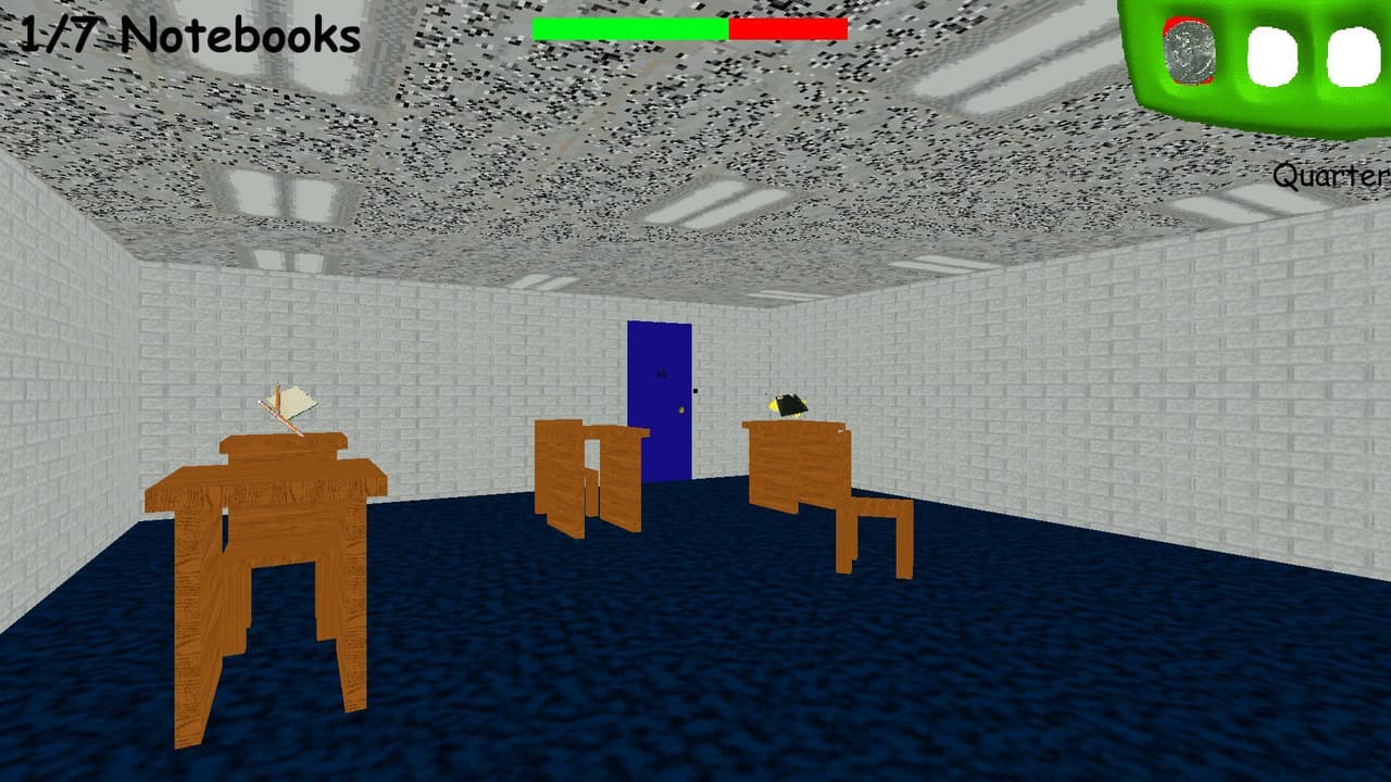 Baldi new schoolhouse (Baldis basic custom map) screenshot 4