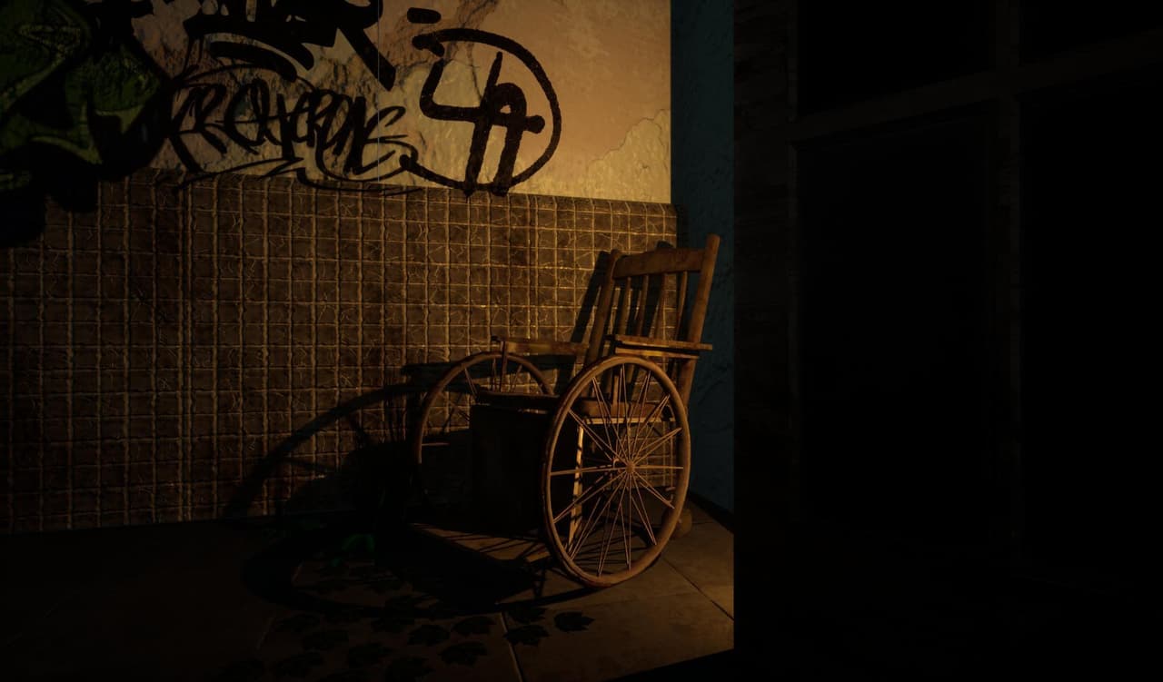 Abandoned Asylum Corridor screenshot 5