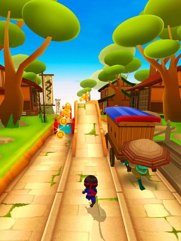 Ninja Kid Run VR: Runner & Racing Games For Free screenshot 2
