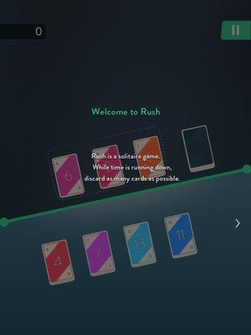 Rush - Solitaire screenshot 5