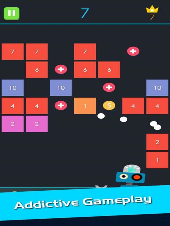 Brick Number -Ball Shoot