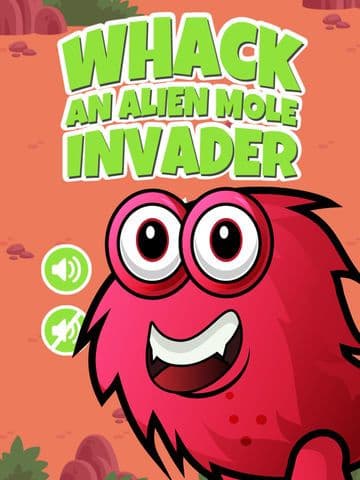 Whack An Alien Mole Invader - Smash The Cute Miner Invaders From Mars!