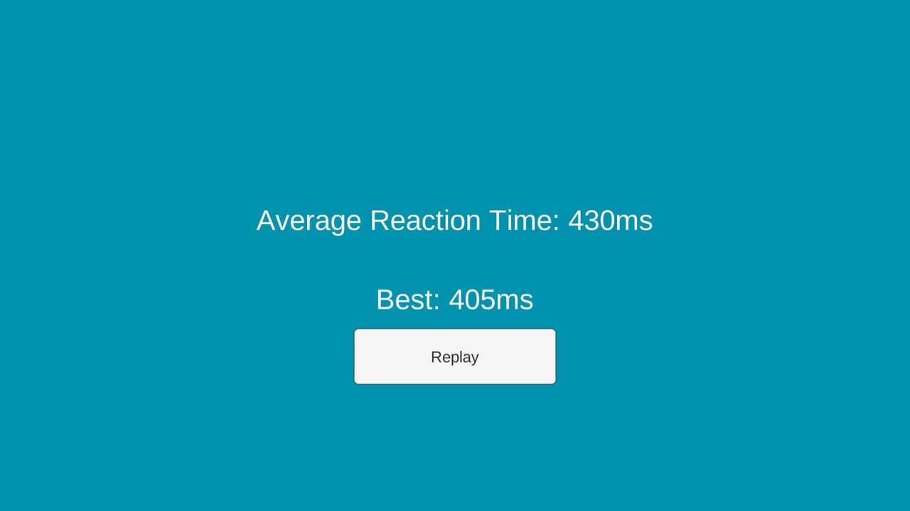 React to the button click it yes fun