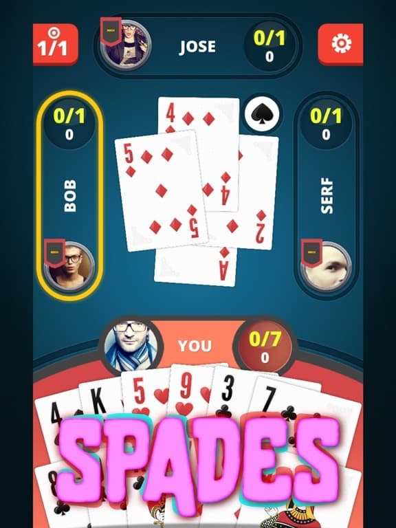 Spades Kings - Card Game screenshot 4