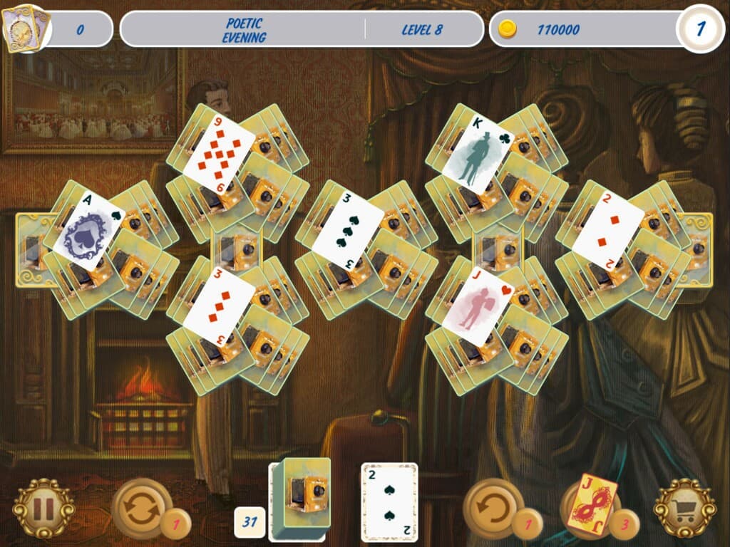 Solitaire Victorian Picnic 2 screenshot 4