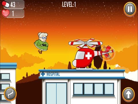 Angry Grandma Run Games:Crazy - The most fun games for the bad grandma in you!