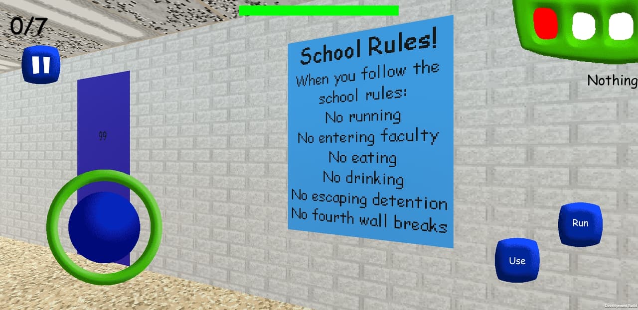 Baldis Offical 1.2.2 Mobile Port screenshot 2