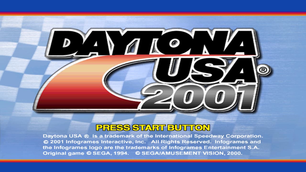 Daytona USA 2001 screenshot 2