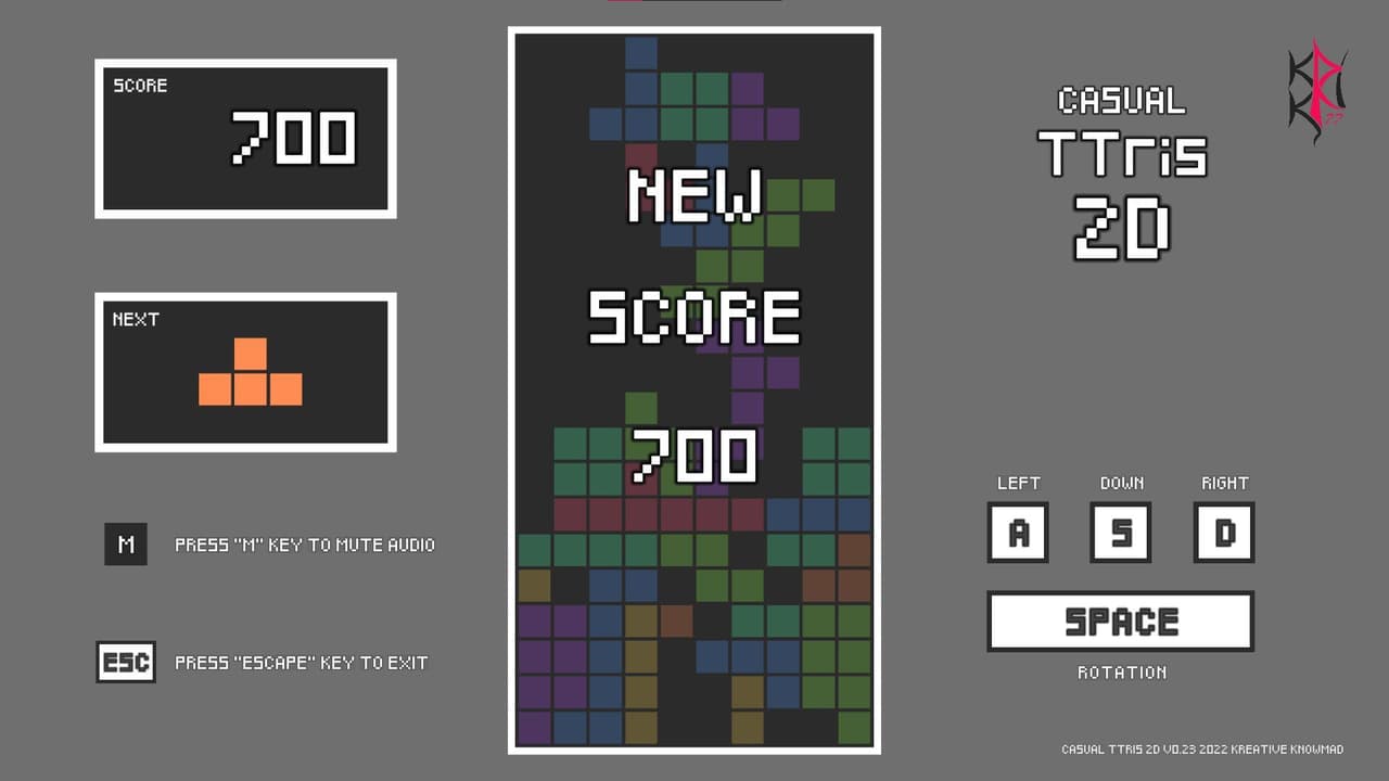 Casual TTRis 2D screenshot 3