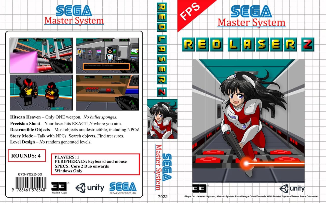 Red Laser Z (itch) screenshot 4