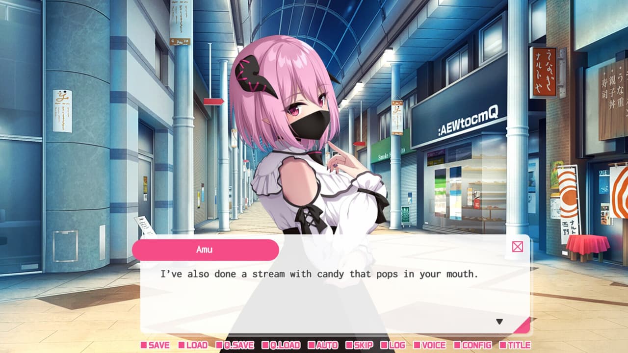 My oshi vtuber jumped through the screen and now were living together: Slightly psycho succubus ASMR streamer screenshot 6