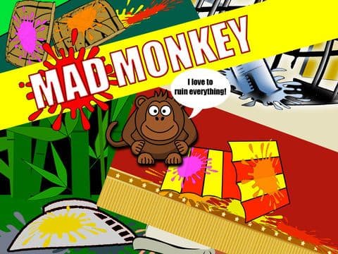 Mad Monkey Free - Fun Kids Games and Kid Arcade... screenshot 5