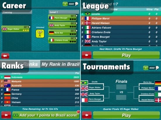 Badminton 3D Champion screenshot 3