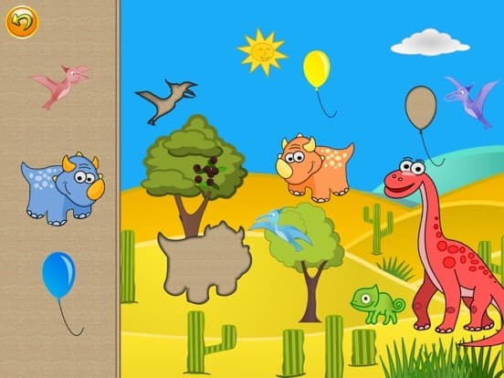 Dino Puzzle Kid Dinosaur Games screenshot 3