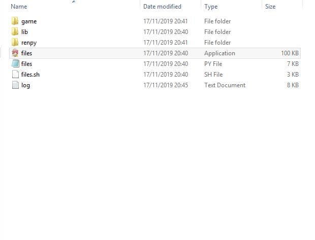 Files (A mini test game)