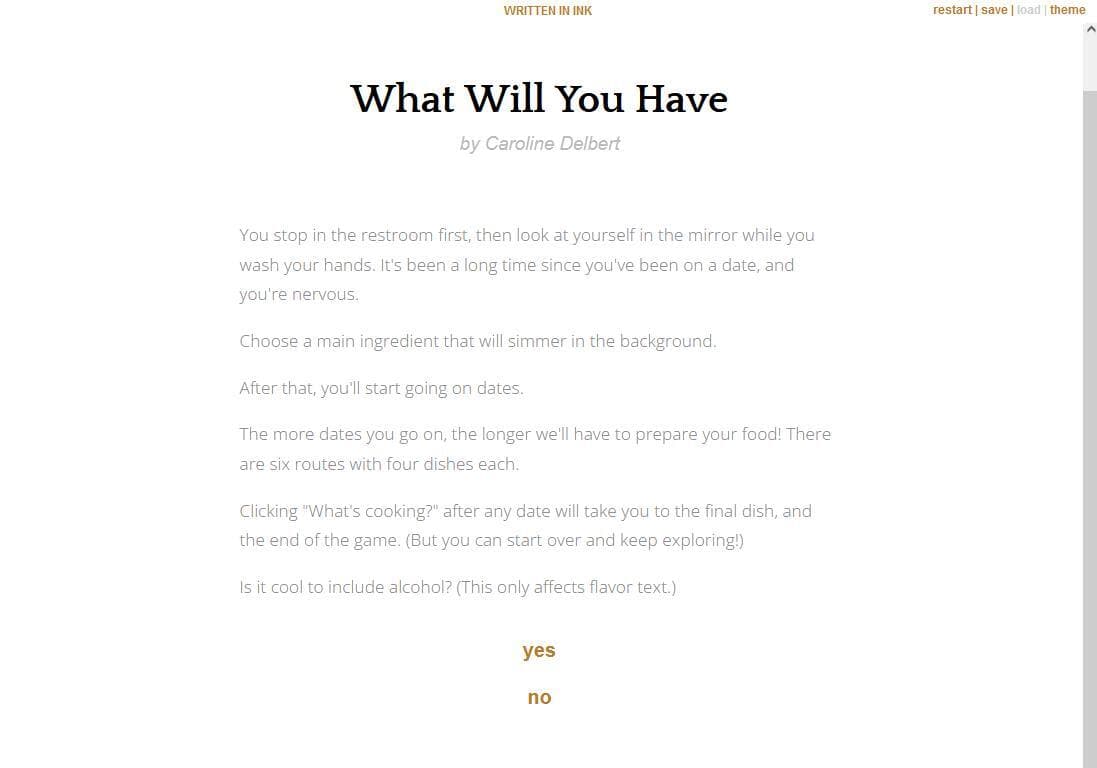 What Will You Have? screenshot 2