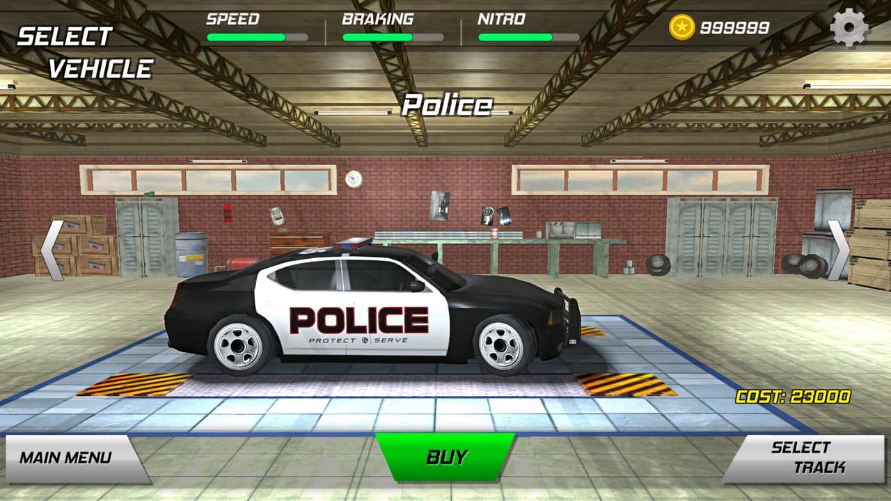Drift racing car screenshot 3