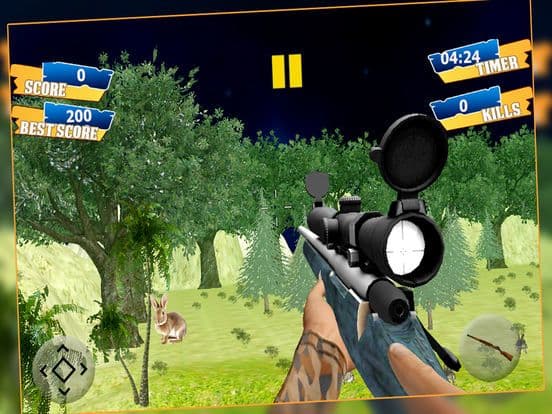 Jungle Rabbit Hunting 3D pro-Extreme Hunter 2017 screenshot 3