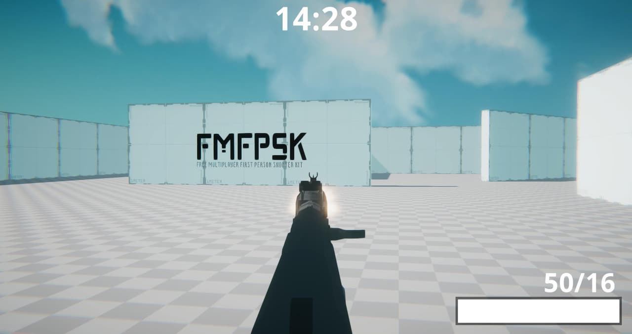 FMFPSK Demo - Free Multiplayer First Person Shooter Kit - Project Download screenshot 3