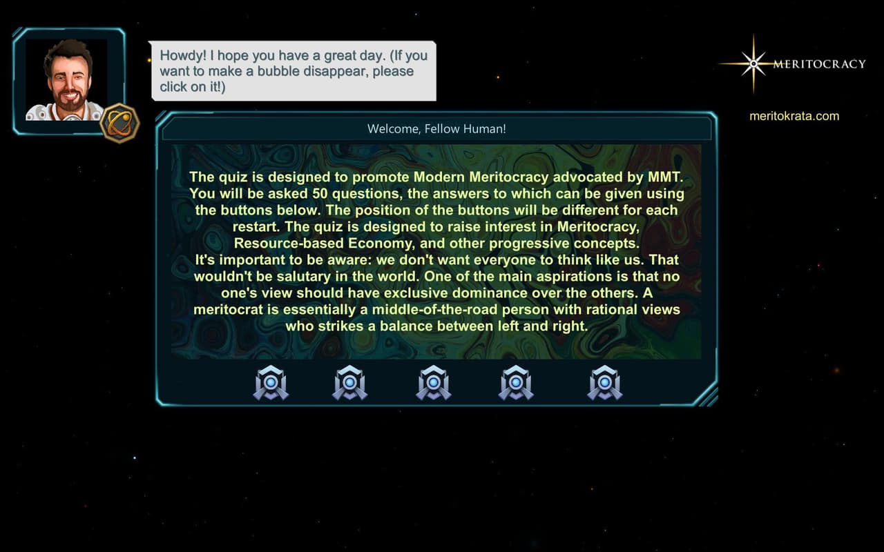 Meritocratic Quiz screenshot 3