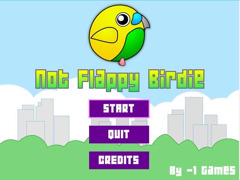 Not Flappy Birdie screenshot 2