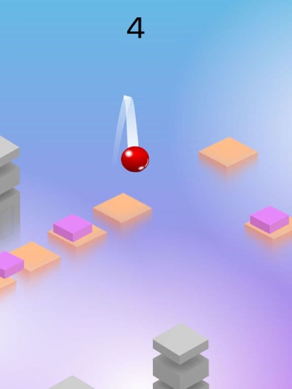 Red Ball Roll Bounce - Dont Touch The Spikes screenshot 3