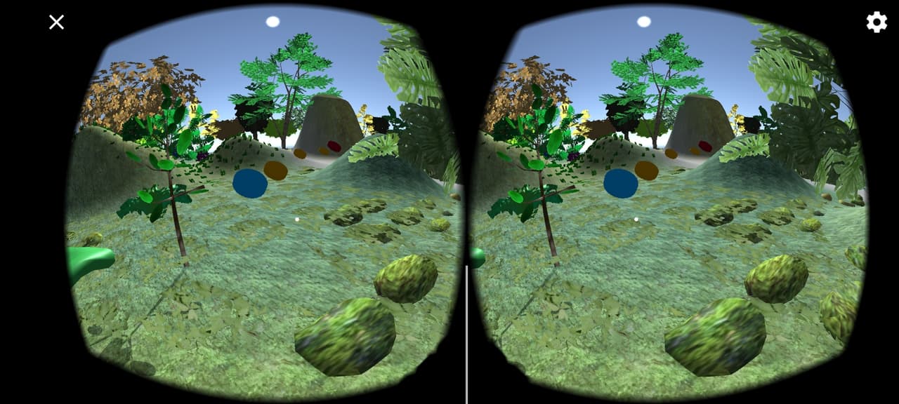 VR GoogleCardboard Gaze Only (and older cheap headsets)