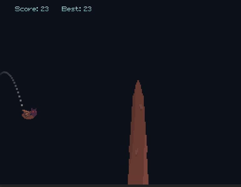 Flappy Bat (itch) (Ben C) screenshot 2