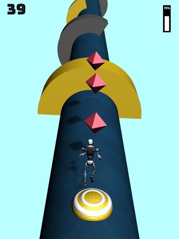 Helix Dash: Twist and run game screenshot 2