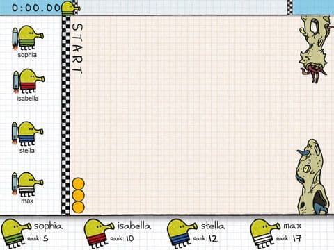 Doodle Jump Race screenshot 3