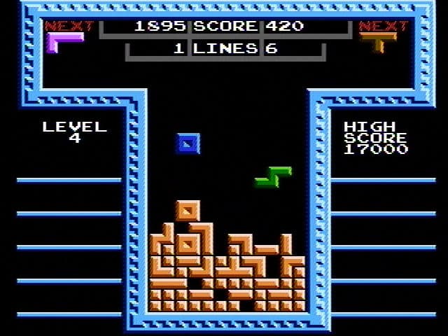 Tetris (Tengen) screenshot 6