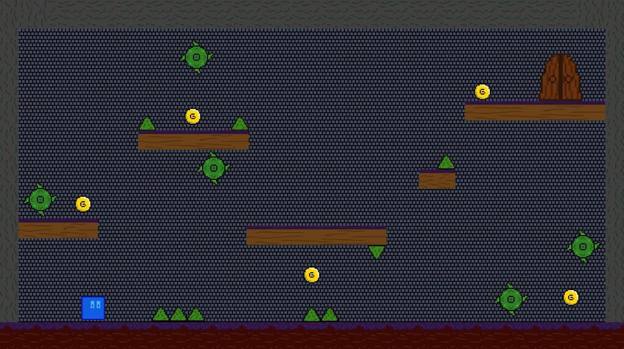 LittleBlueGuy in the Coin Dungeon screenshot 3