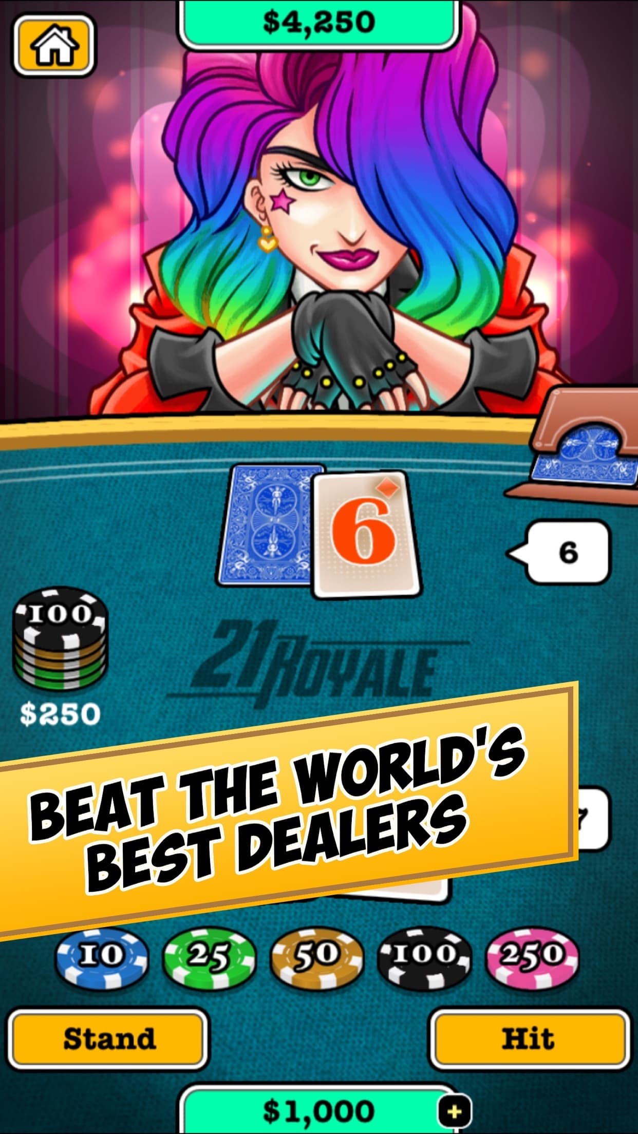 Blackjack 21 Royale screenshot 2
