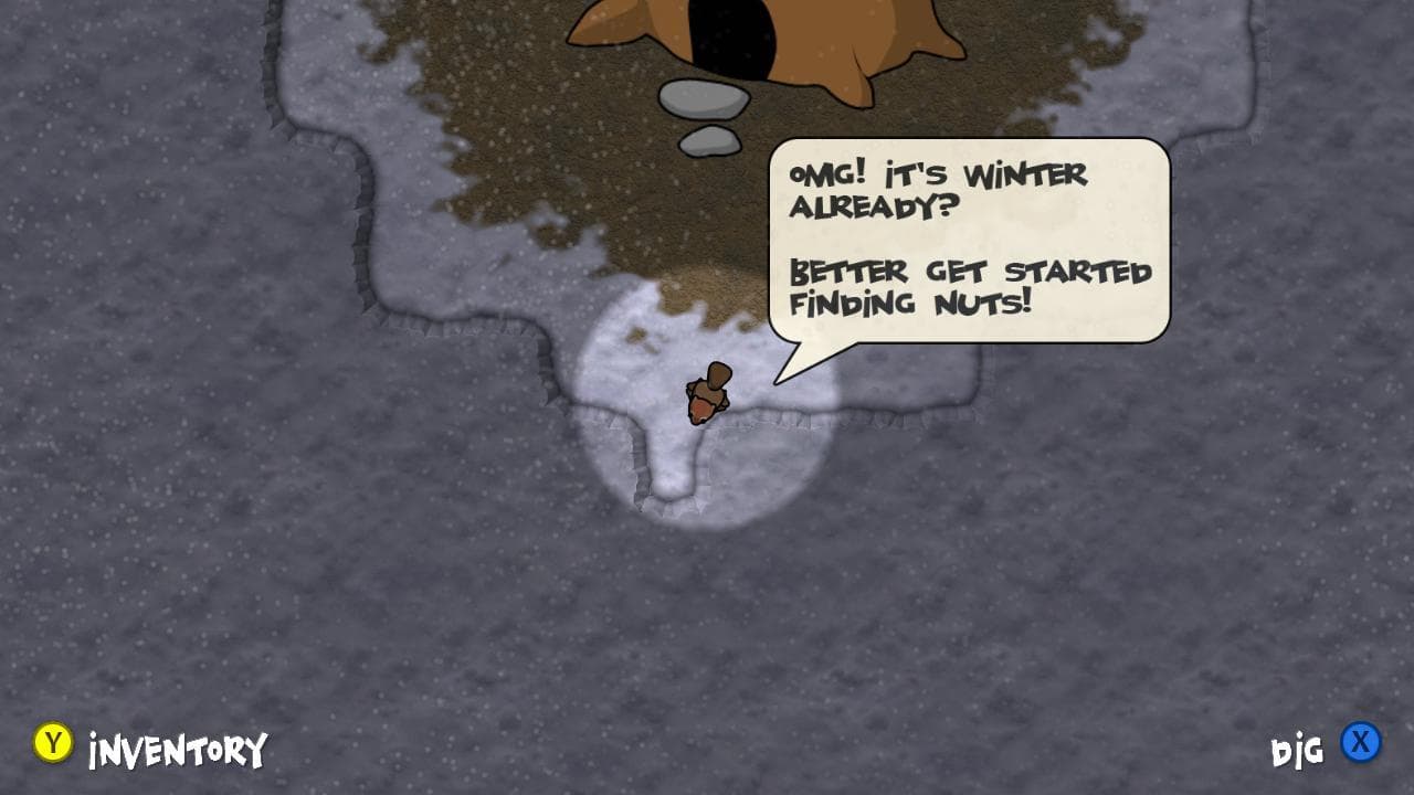 Procrastinating Squirrel