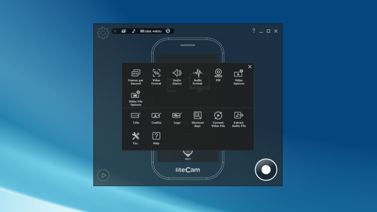 liteCam Android: No Root Android Screen Recorder screenshot 3