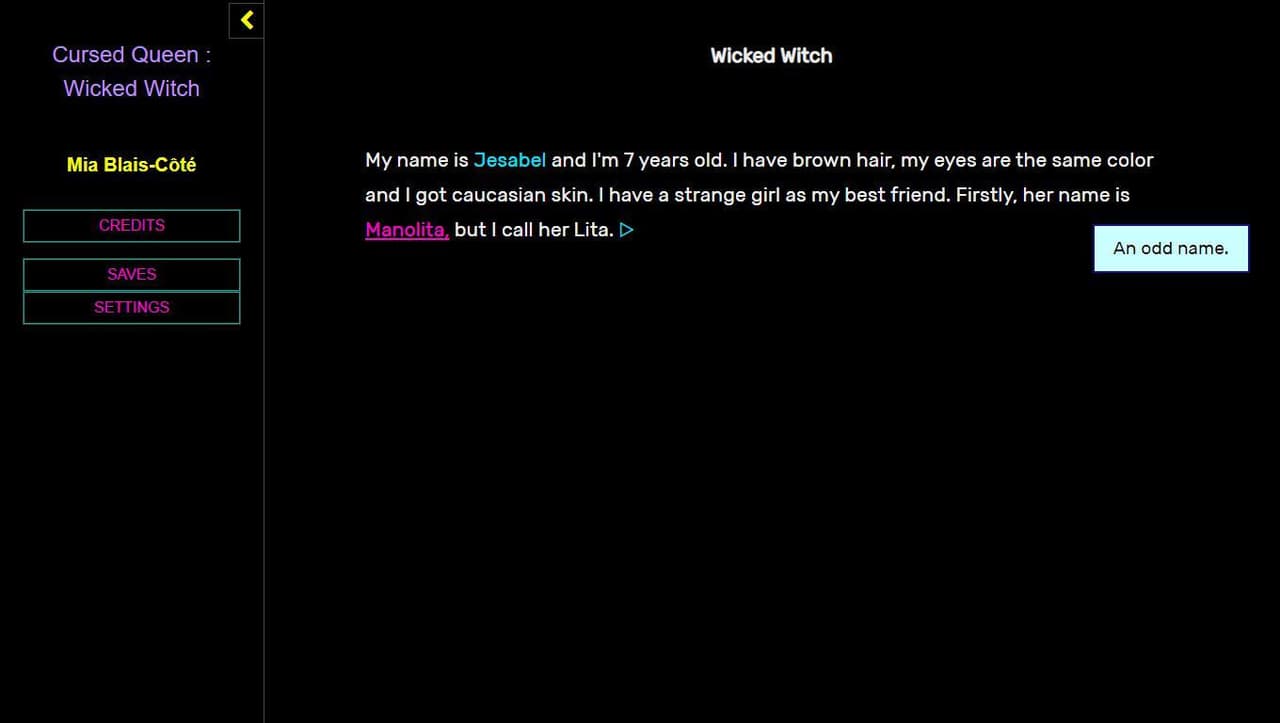 Cursed Queen: Wicked Witch (Mia Blais-Côté) (Mia Blais-Côté) (Mia Blais-Côté) screenshot 4