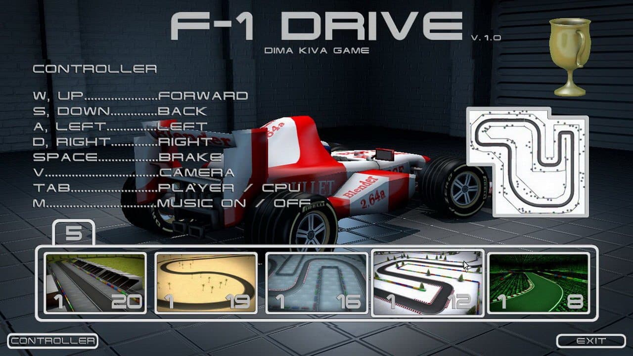 F-1 DRIVE (itch) screenshot 3